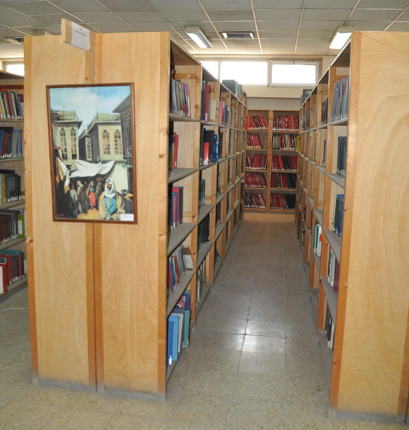 صور من المكتبة المركزية