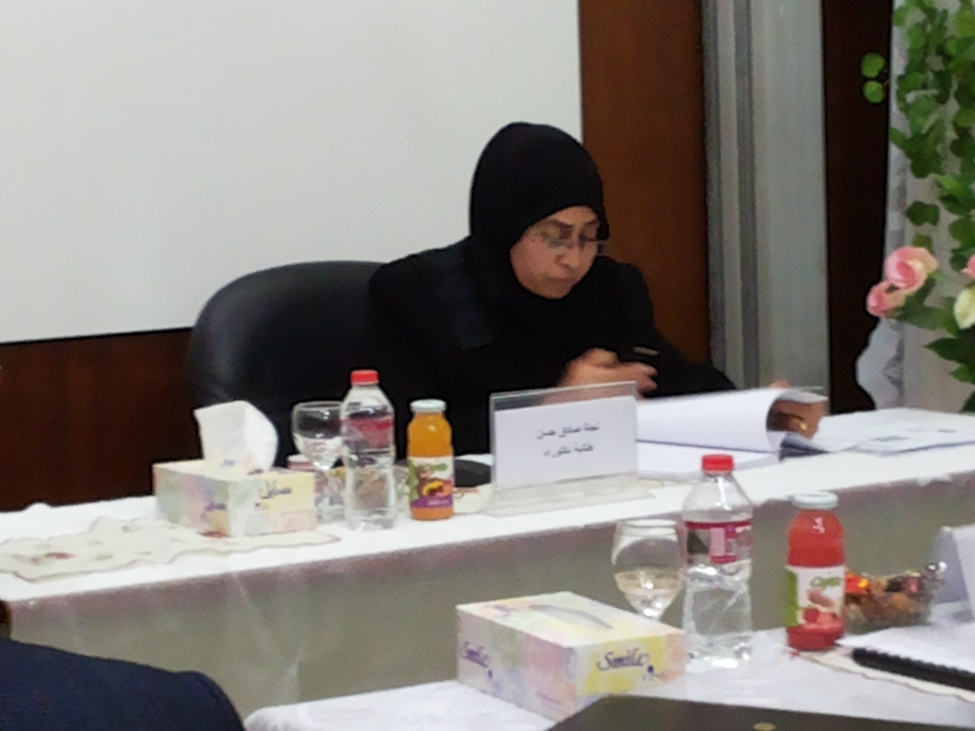 مناقشة د.نجاة صادق حسن 