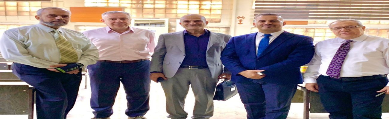 مشاركة أعضاء كادر تدريسي من فرع التشريح البشري في لجنة امتحان شامل