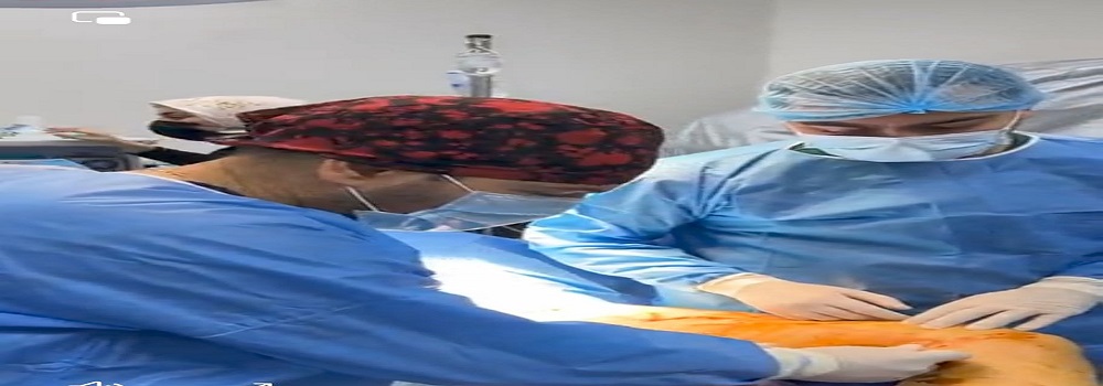 اجريت عملية دوالي الساق المتقدم من قبل الدكتور ياسر عامر اللهيبي