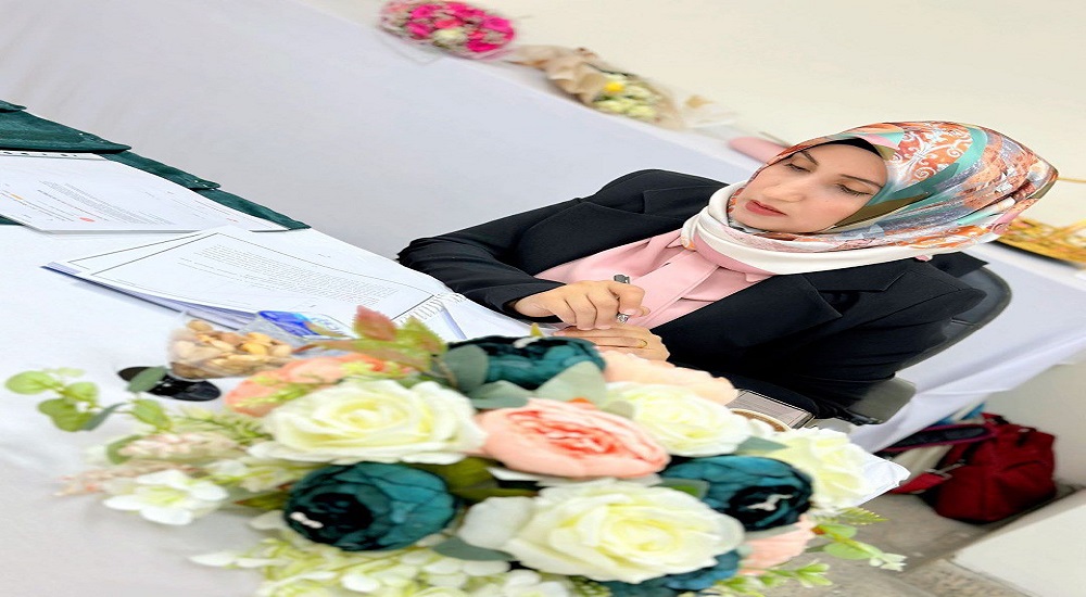 مناقشة طالبة الدكتوراه (دعاء ياسين رشيد)