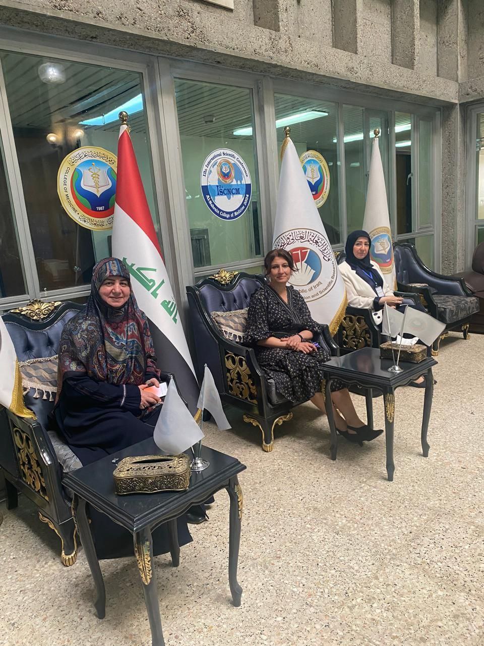 تكريم الدكتوره الاستشارية المغتربه ندى الشمري في ورشة عمل عن أمراض عنق الرحم