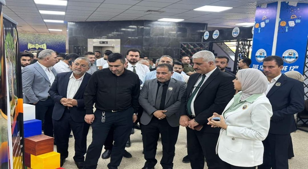 فعاليات يوم التنمية المستدامة والتعليم الأخضر الذي اقيم في كلية طب النهرين