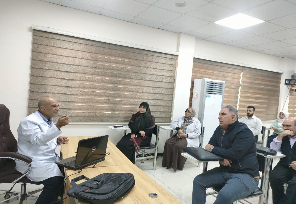 ورشة بعنوان ( طرق حفظ الأنسجة بتقنية التجميد) في فرع التشريح البشري