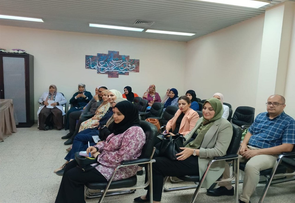 فرع الاحياء المجهرية في كلية الطب  يقيم ورشة عمل حول    استخلاص الحامض النووي الجينومي وبلازميدات البكتريا باستخدام الطرق الحديثة 