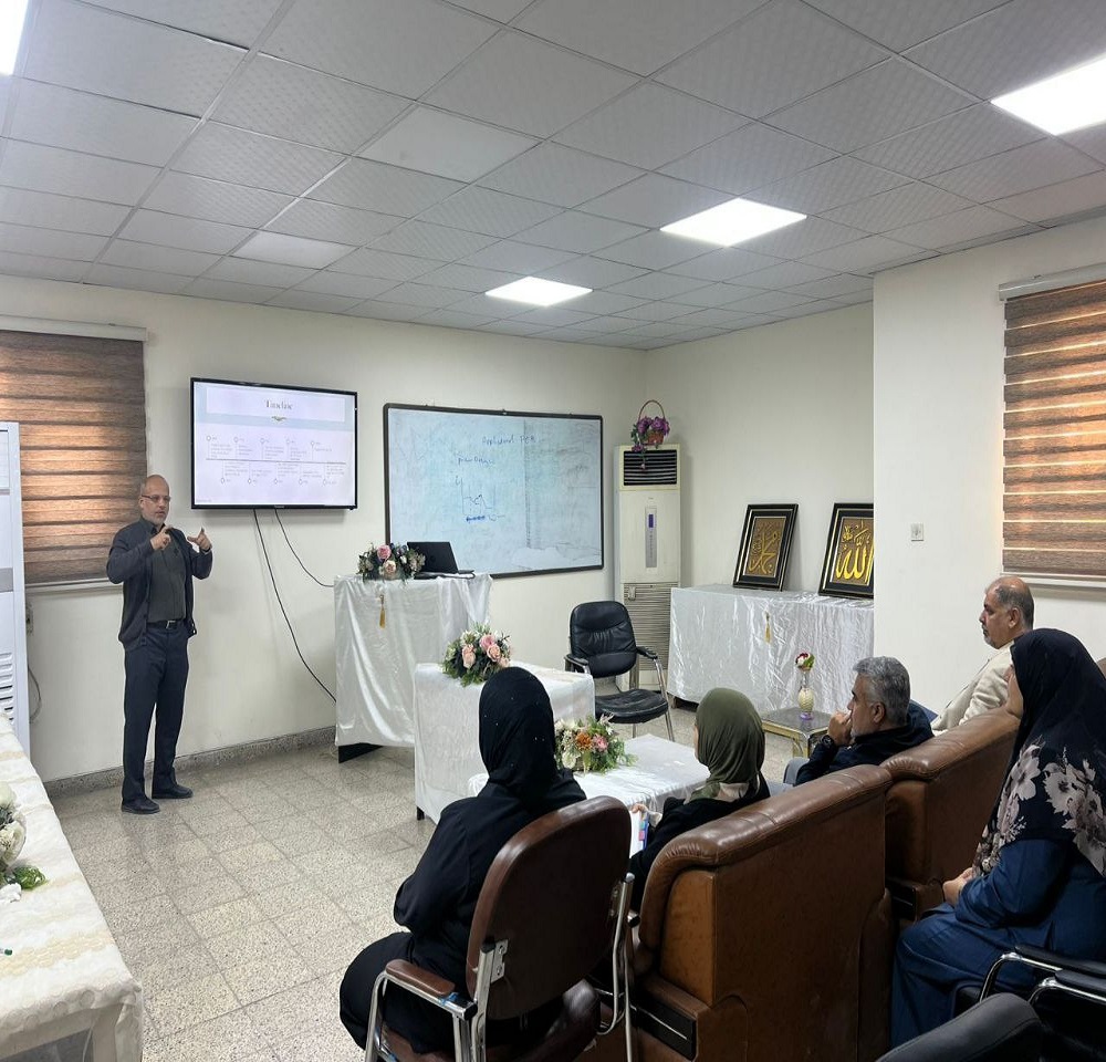 دورة تدريبية عن Introduction to polymerase chine reaction PCR في فرع الكيمياء والكيمياء الحياتية 