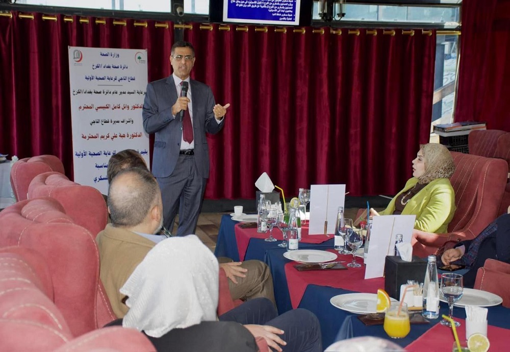 قدم الأستاذ الدكتور محمود شاكر خضير محاضرة حول دور التوعية المجتمعية في الوقاية والعلاج من مرض السكري 