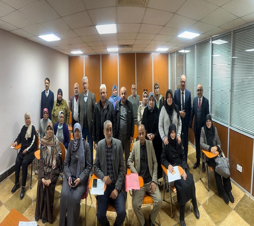 حضور عدد من منتسبي كلية طب النهرين في البرنامج التدريبي للمفصولين السياسيين في رئاسة الجامعة / مركز التعليم المستمر