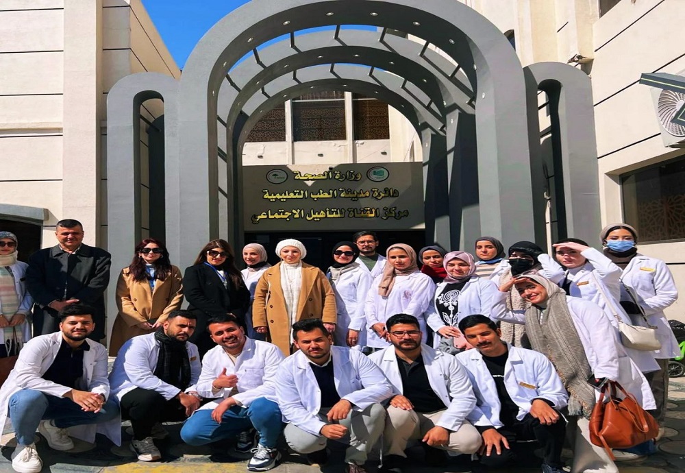 "زيارة ميدانية إلى مركز القناة للتاهيل الاجتماعي"