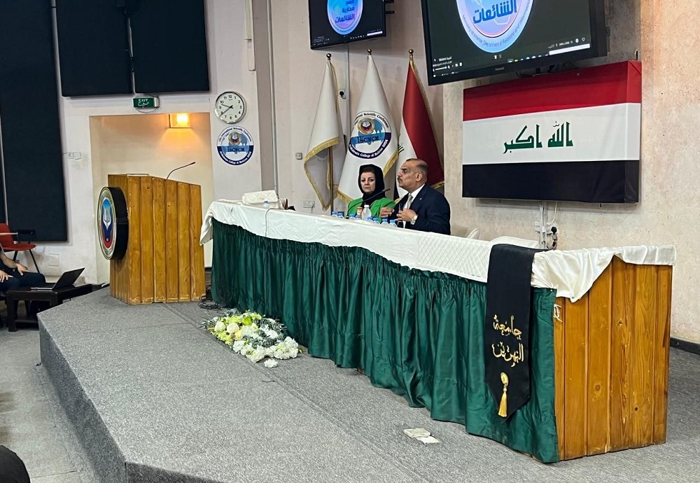 ورشة عمل في كلية طب النهرين حول التمسك بالمبادئ الإنسانية وأثرها في الارتقاء بالمجتمع والطب