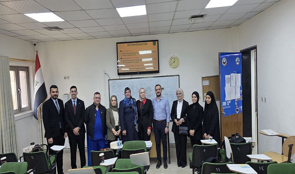 مناقشة بحوث تخرج طلبة المرحلة السادسة في فرع النسائية والتوليد للعام الدراسي 2024-2025