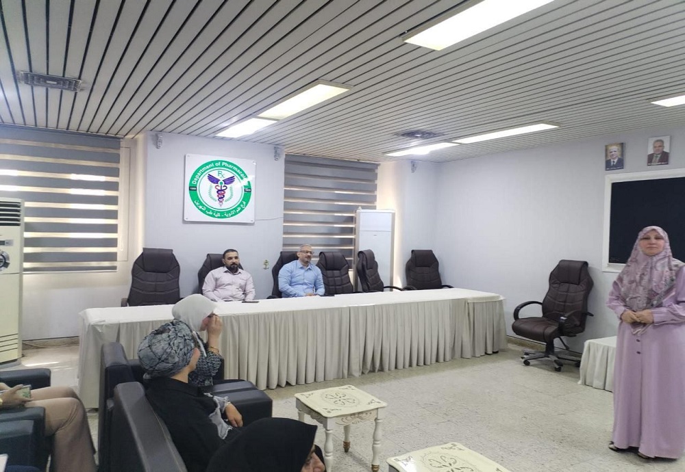  وحدة شؤون المرأة في كلية طب النهرين و بالتعاون مع فرع الأدوية تنظم ورشة بعنوان الخيارات العلاجية للسمنة