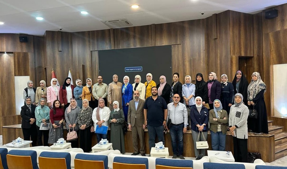 مشاركة مسؤول شعبة الدراسات العليا في الكلية بورشة عمل