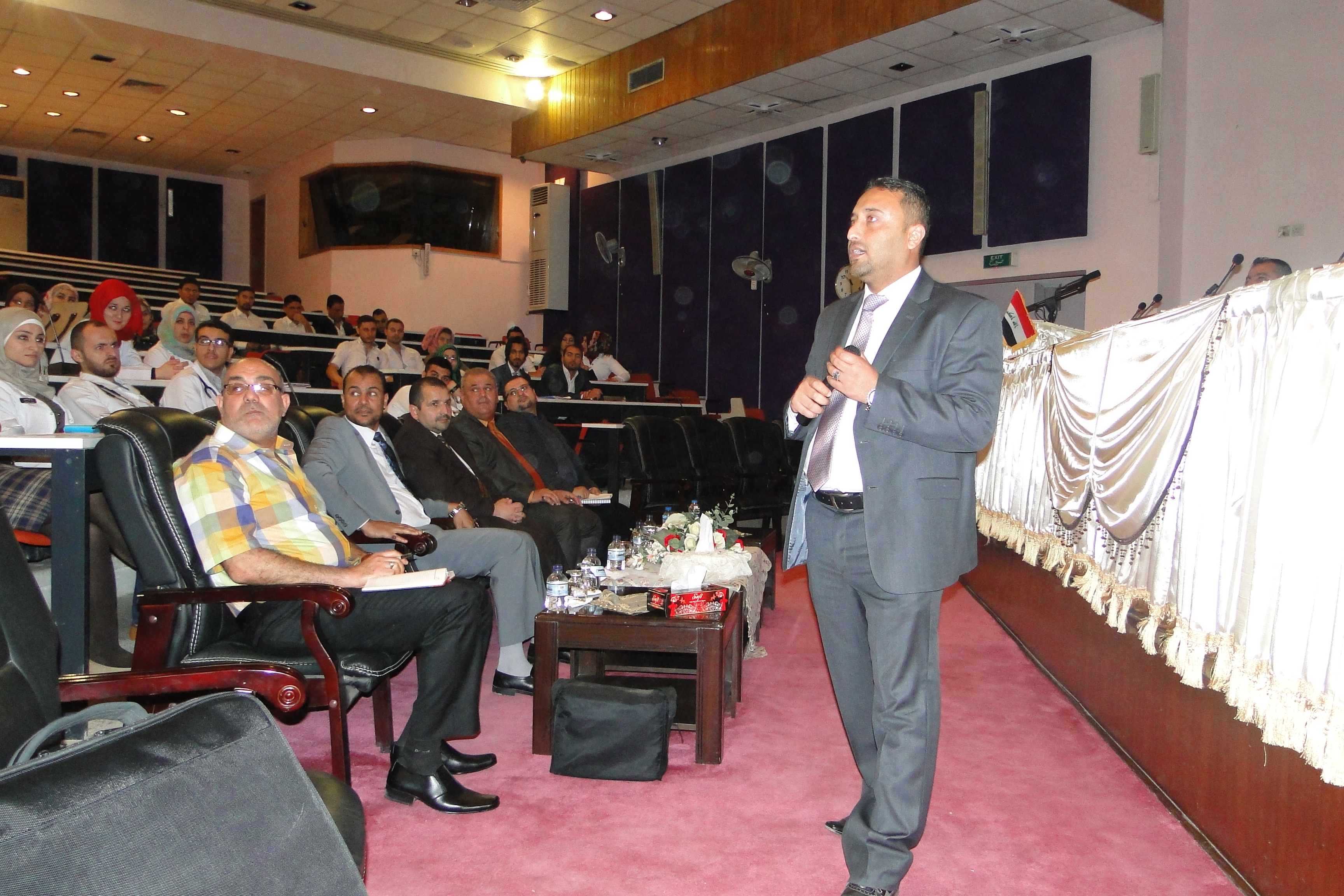 مشروع فرص عمل تخص دورة لطلبة المراحل الاخيرة في كلية الطب وكلية الحقوق -جامعة النهرين