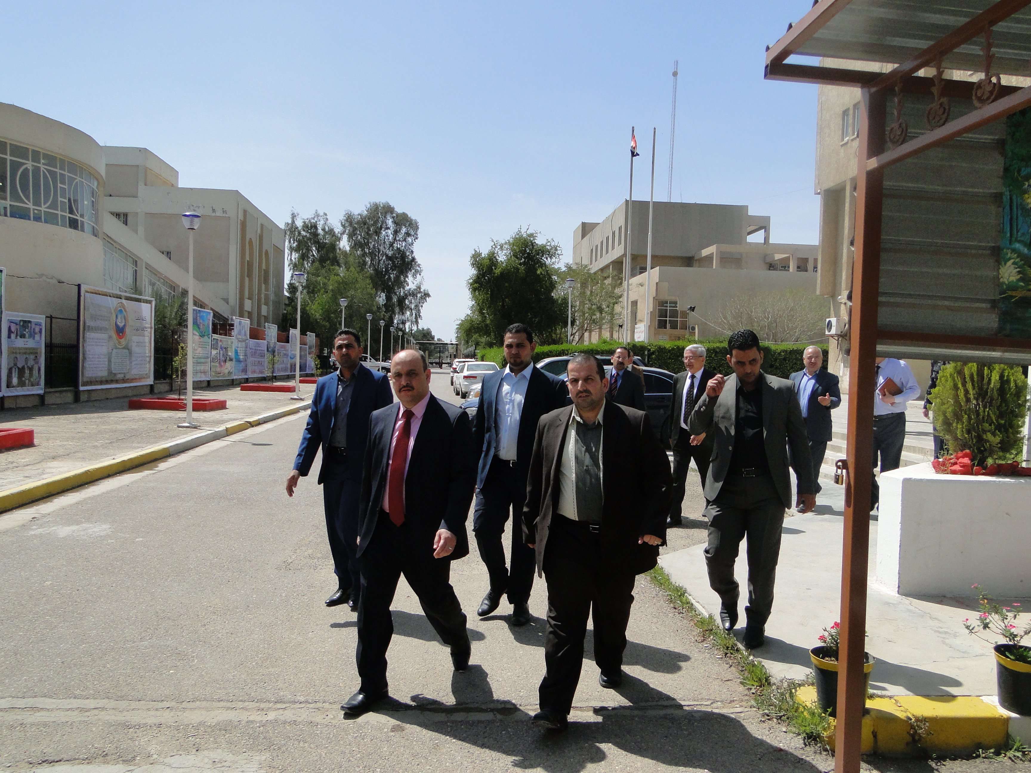 زيارة تفقدية لكلية الطب – جامعة النهرين