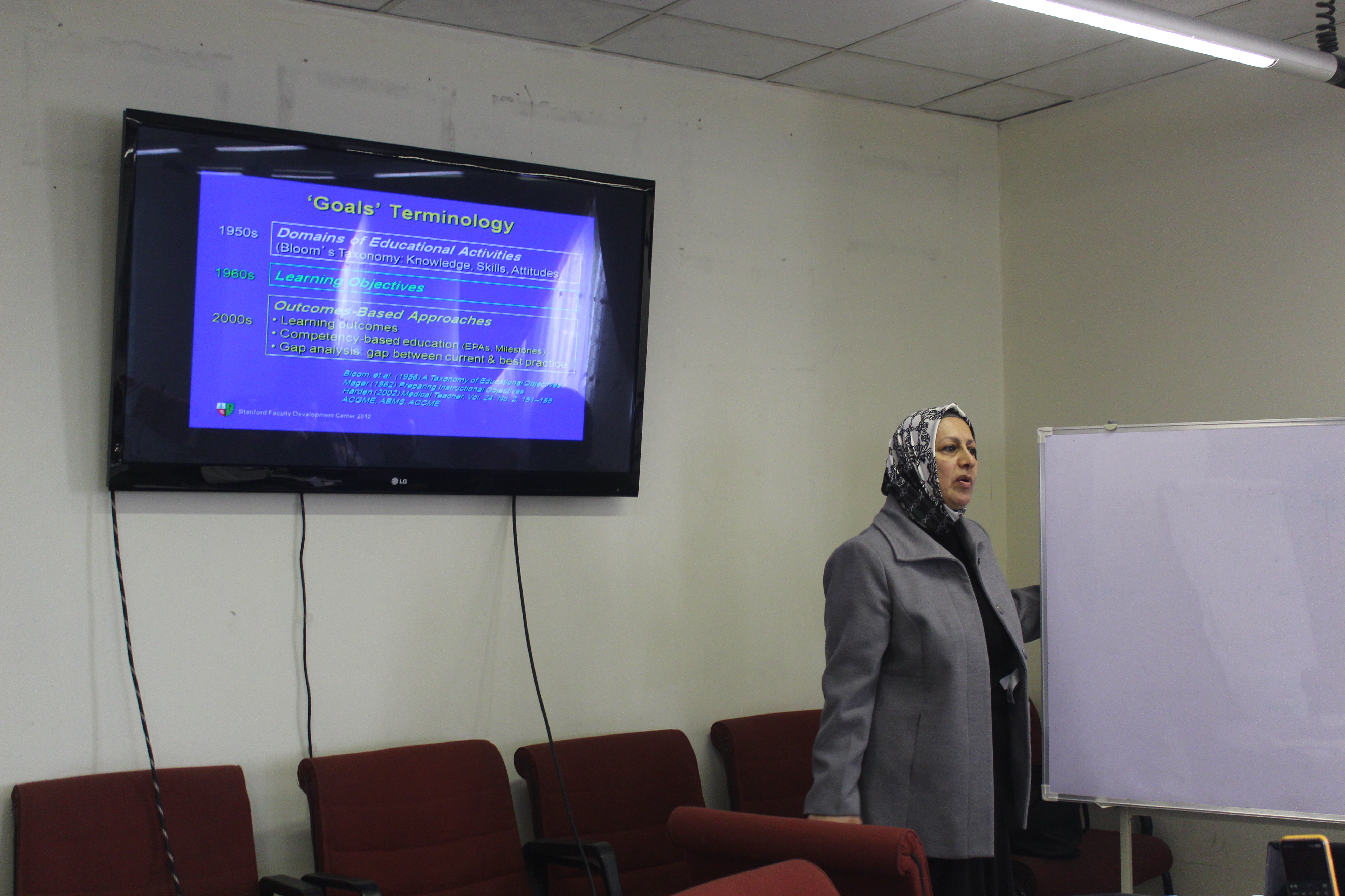 بدء الدورة الثالثة للبرنامج التدريسي السريري في كلية طب النهرين ...... وحدة الاعلام 