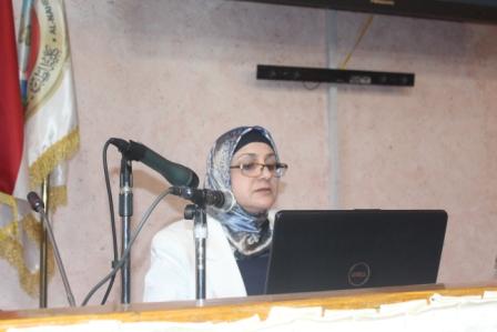  فرع علم الامراض والطب العدلي في كلية طب النهرين يقيم محاضرة علمية موسومه بعنوان/ ترجمة المعارف في جامعات و معاهد بحثية منتخبة  في دول شرق المتوسط...................وحدة الاعلام