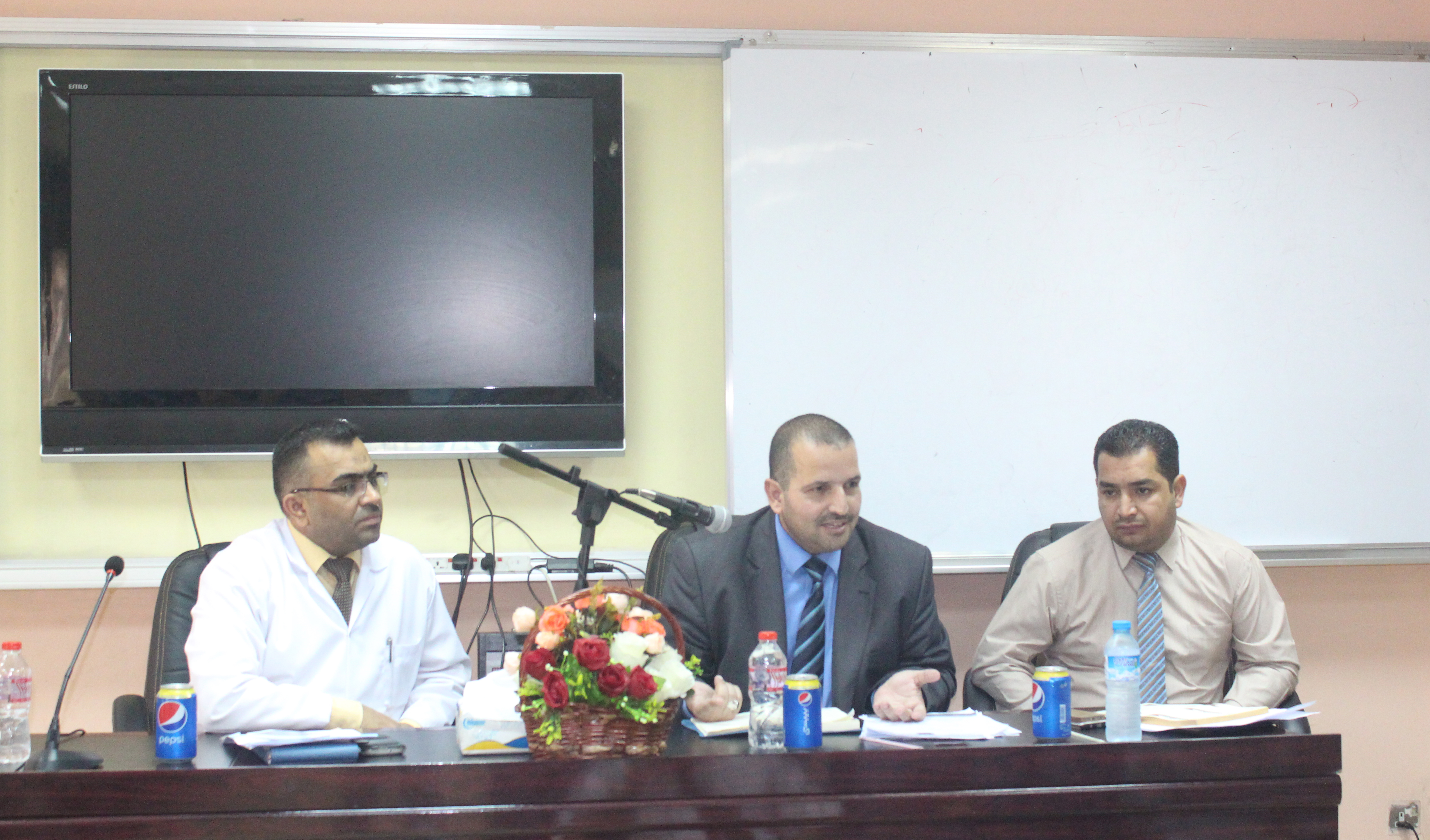  أجتماع مجلس أدارة مدينة الامامين الكاظمين (ع ) الطبية ... وحدة الاعلام 