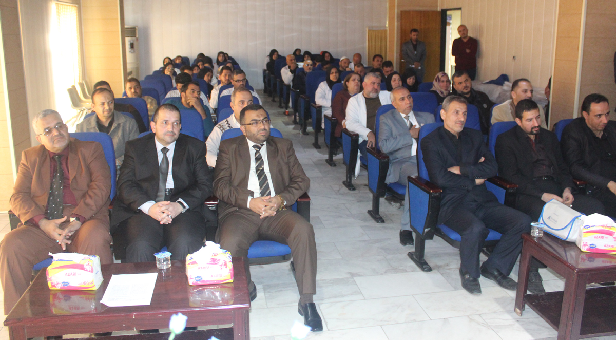 حضور السيد العميد مجلس تأبيني ... شعبة الأعلام 