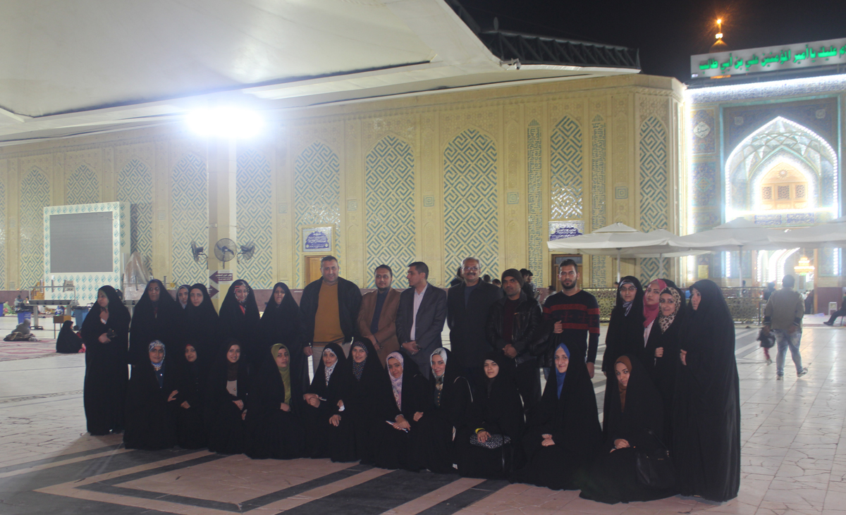 زيارة وفد من الكلية الى النجف الاشرف ... وحدة الإعلام 