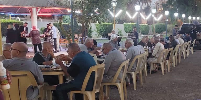 إقامة مأدبة افطار 