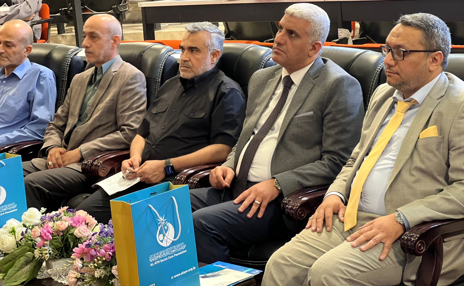 كلية طب النهرين بالتعاون مع مؤسسة العين للرعاية الاجتماعية تقيم ندوة تعرفية حول المؤسسة