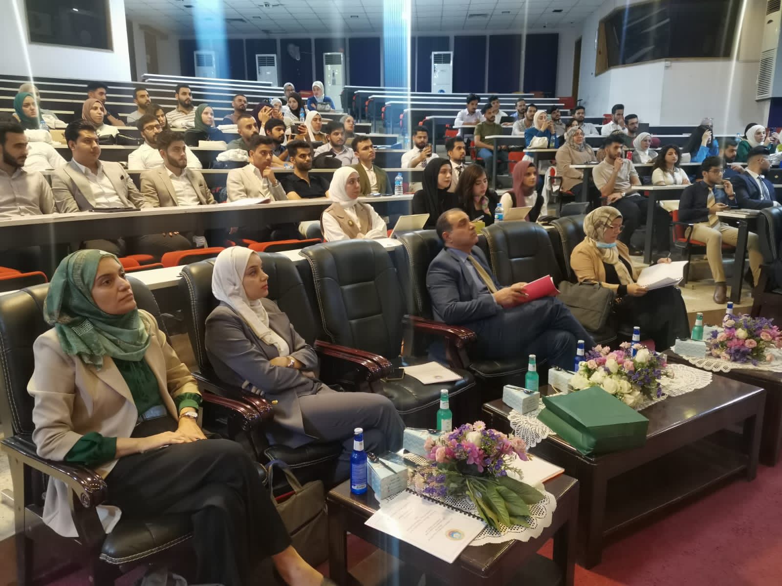 مناقشة بحوث طلبة المرحلة الرابعة 