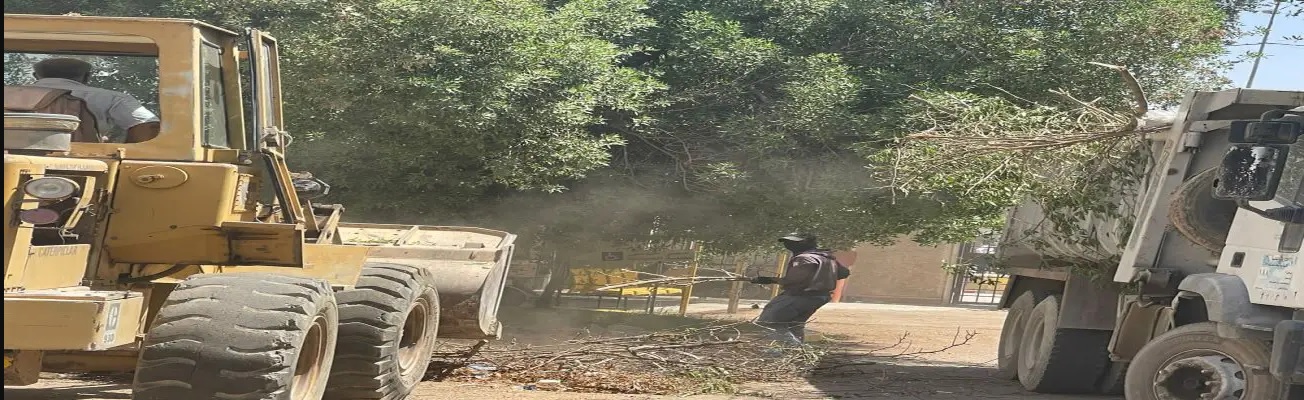 كلية طب النهرين تباشر أعمال صيانة وترميم وتطوير لعدد من مرافق واروقة الكلية 