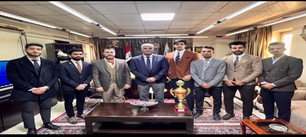 شعبة النشاطات الطلابية في الكلية تحرز المركز الاول في البطولات (الرياضية والفنية والثقافية الجامعية) وفق التقييم السنوي الجامعي 