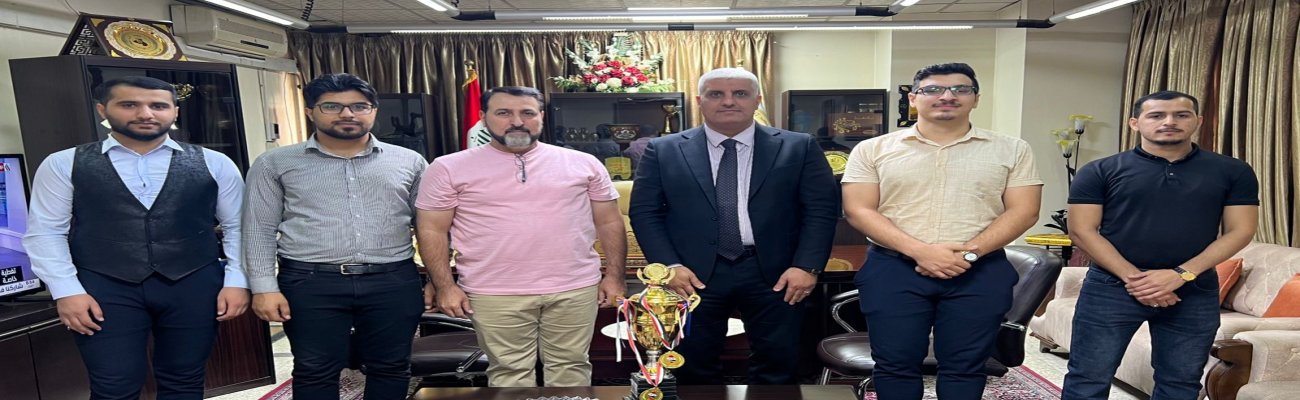 كلية الطب تتوج بالفوز بالمركز الأول في بطولة تنس الطاولة الجامعية بجامعة النهرين 