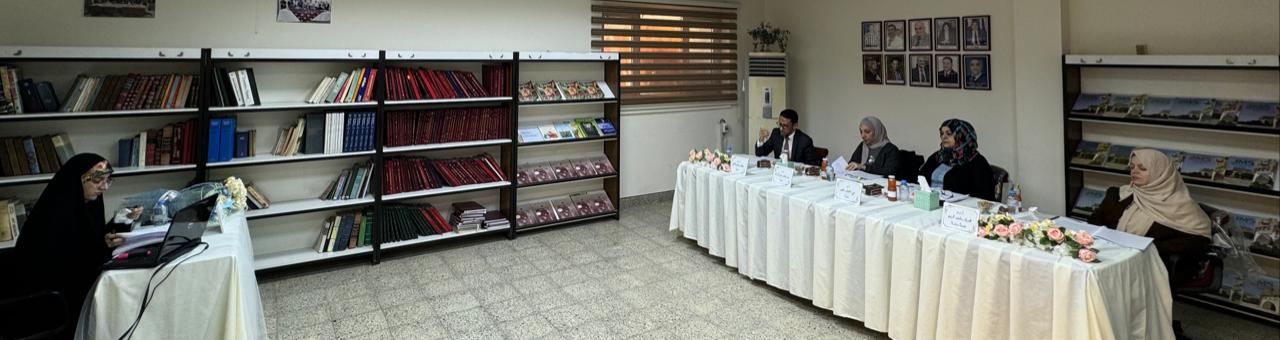 مناقشة طالبة الماجستير (نور طلعت قادر ) - فرع التشريح البشري