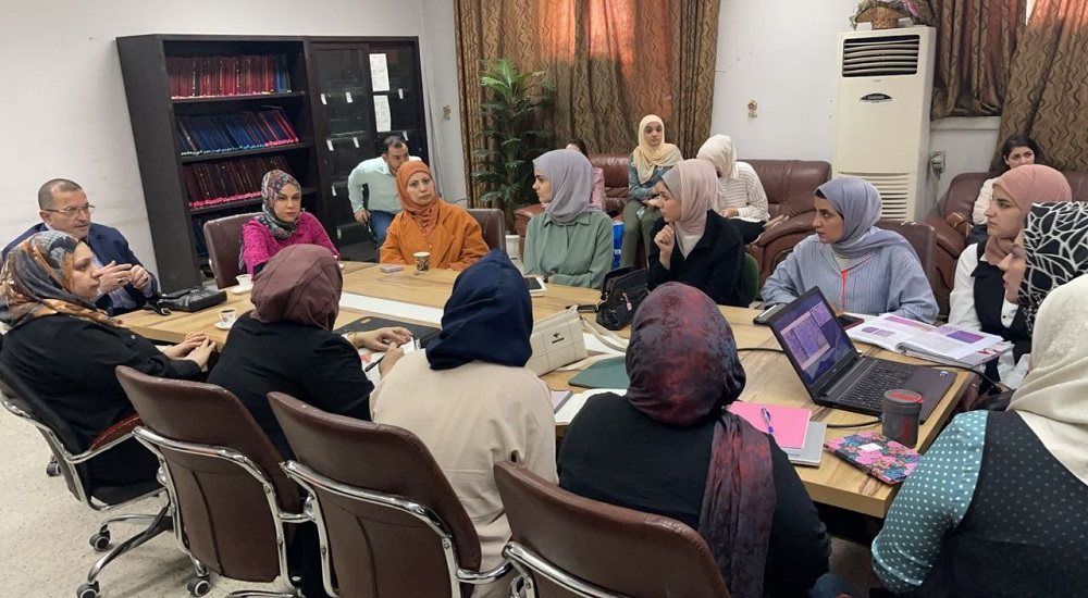 الاسبوع التدريبي لطلاب المجلس العربي لأختصاص علم الامراض بتاريخ 2024/5/14