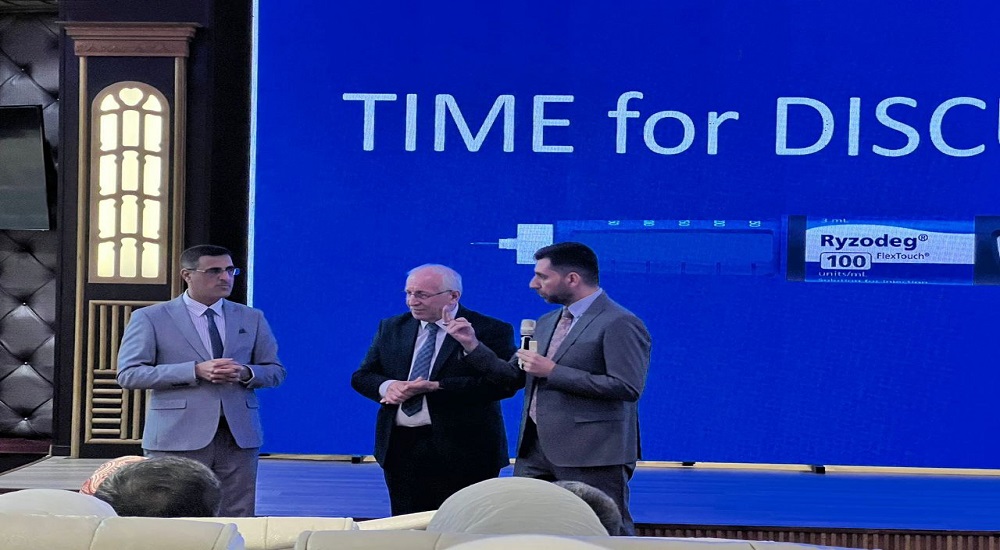 مشاركة الاستاذ الدكتور محمود شاكر خضير بمحاضرة علمية ضمن الندوة عن دواعي و استعمالات الإنسولين في علاج مرض السكري 