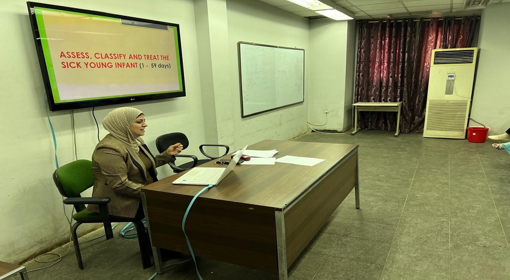 اليوم الثالث لمنهاج دورة برنامج الرعاية المتكاملة لصحة الام والوليد والطفل