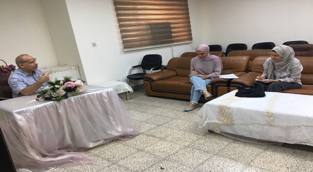 إلقاء المحاضرات والأشراف والتدريب على طلبة البورد العراقي / علم الكيمياء المرضية في يوم الاربعاء الموافق 2024/6/2