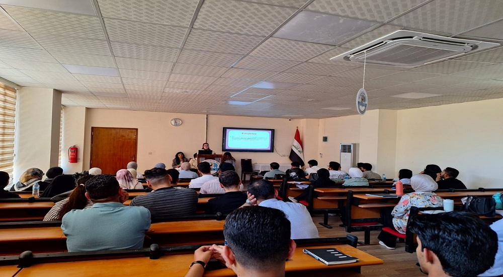 تقديم سمنار ارتفاع ضغط الدم عند الأطفال في فرع طب الاطفال في كلية طب النهرين