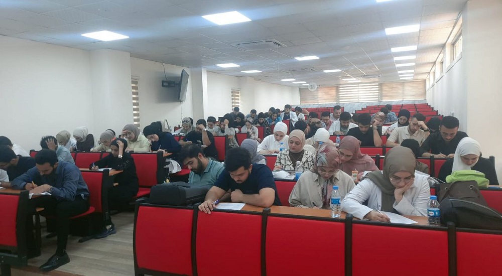  اجراء امتحان ( .formative exam ) للمرحلة السادسة في فرع طب الاطفال