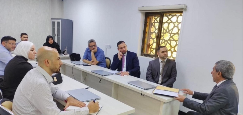 جامعة النهرين تزور المركز الوطني للكفايات الطبية في الامانة العامة للعتبة الحسينية المقدسة