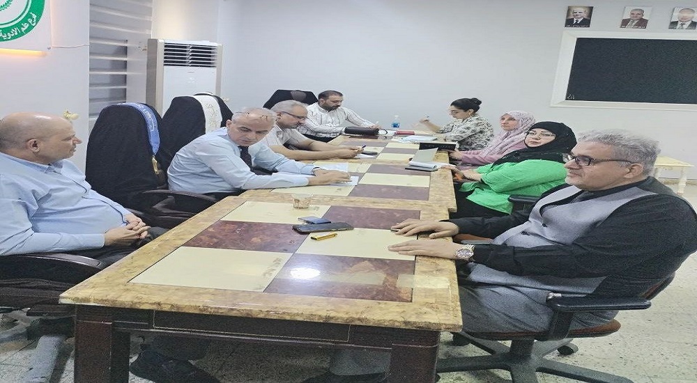 عقد مجلس فرع لأعضاء الهيئة التدريسية لفرع علم الادوية للعام الدراسي الجديد 2024-2025