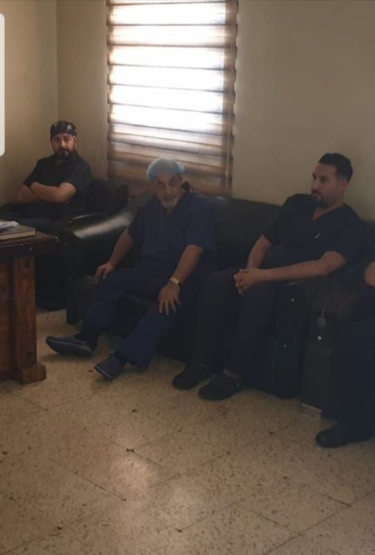 قدم الأستاذ الدكتور عبد الامير جاسم محمد محاضرة لمجموعة طلاب البورد العراقي