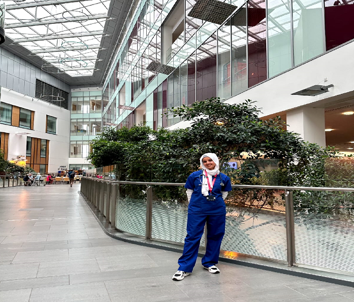 كورس تدريبي طبي في مستشفى ساوث ميد  المملكة المتحدة