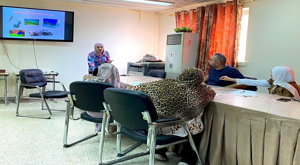 أقيمت دورة تدريبية بعنوان "الاليزا: المبدأ وطرق العمل والتطبيق" حضورية بجزيئها النظري والعملي في فرع (الاحياء المجهرية) 