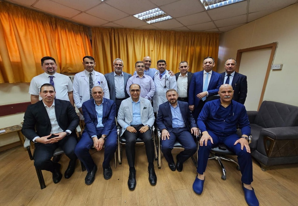 مشاركة الاستاذ المساعد الدكتور سنان عبد الرزاق  في الامتحانات السريرية لطلبه البورد العراقي