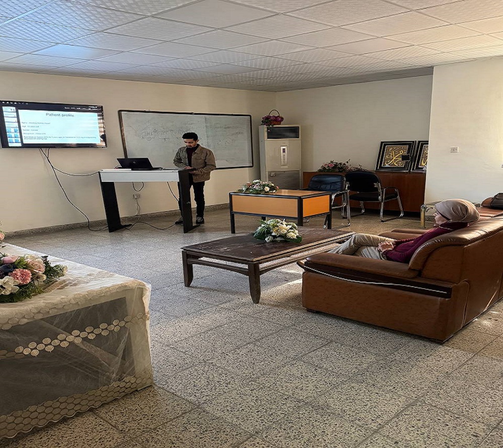 إلقاء المحاضرات والتدريب والاشراف على طلبة البورد العراقي المجلس العراقي للاختصاصات الطبية / علم الكيمياء المرضية