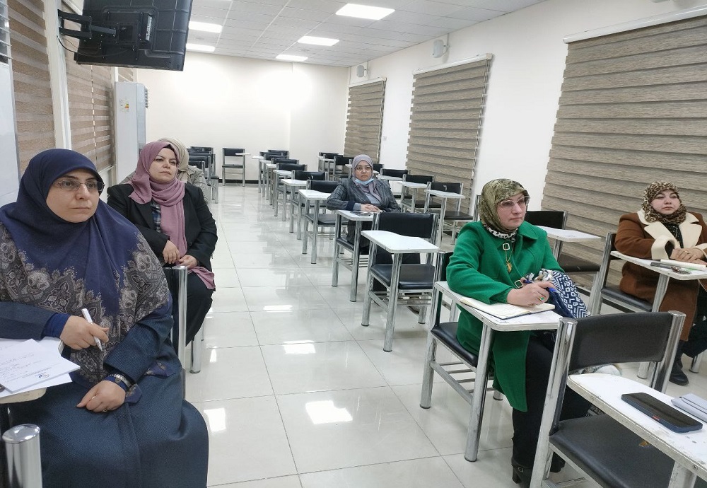 دورة تدريبية بعنوان:  تحضير النسيج لنماذج البرافين وصبغها للبحوث النسيجية في فرع التشريح البشري