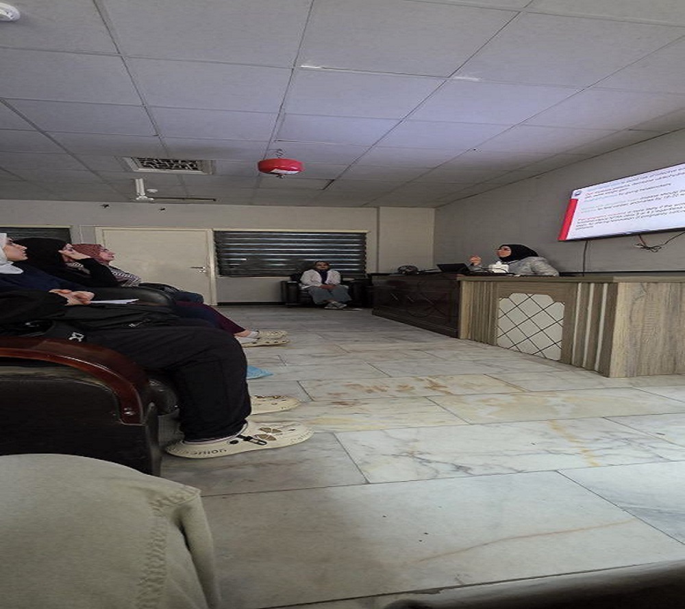 الدورة التدريبية لفرع النسائية والتوليد حول أمراض القلب أثناء الحمل في مدينة الإمامين الكاظمين الطبية