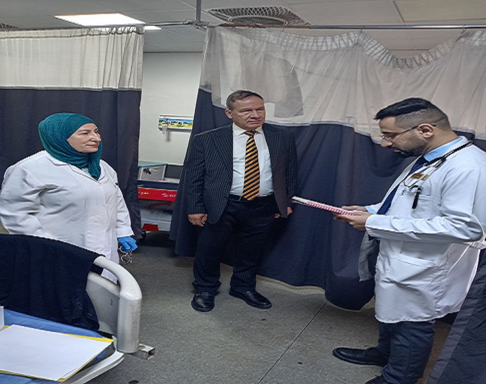 استمرار الامتحانات السريرية النهائية لطلبة المرحلة السادسة في فرع طب الأطفال بجامعة النهرين 